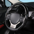 Carbon Fiber Pattern Glossy Steering Wheel Cover