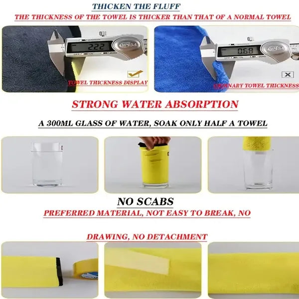 High-Quality Microfiber Towel Set