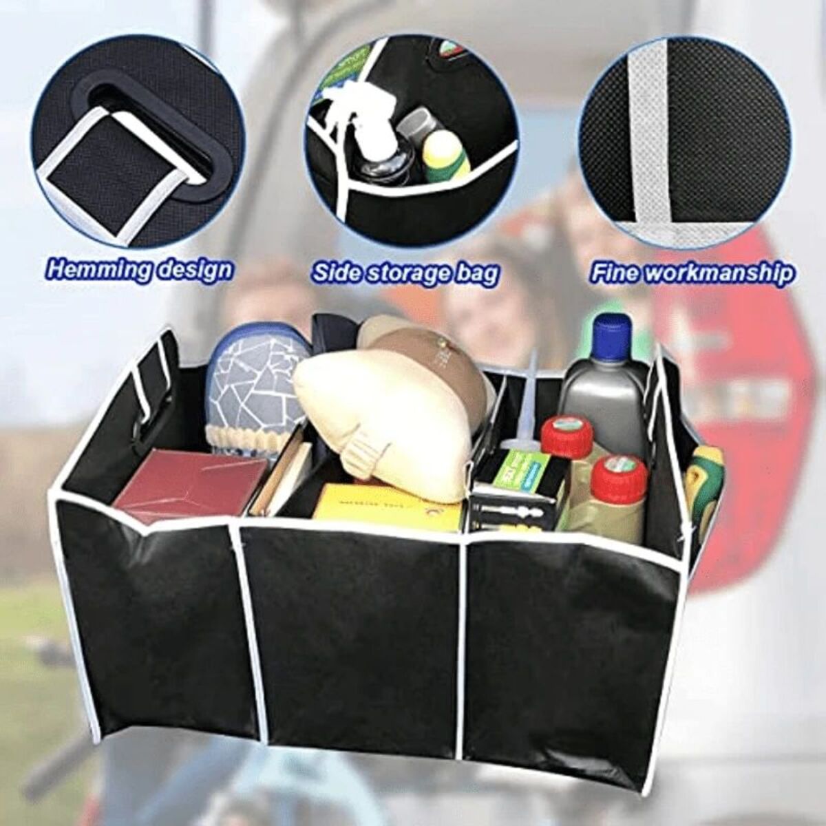 Multi-Pocket Trunk Organizer